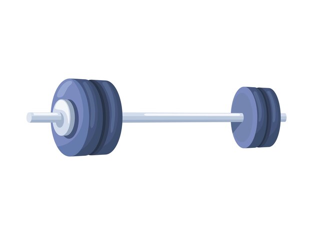 icono de equipo de gimnasio de levantamiento de pesas
