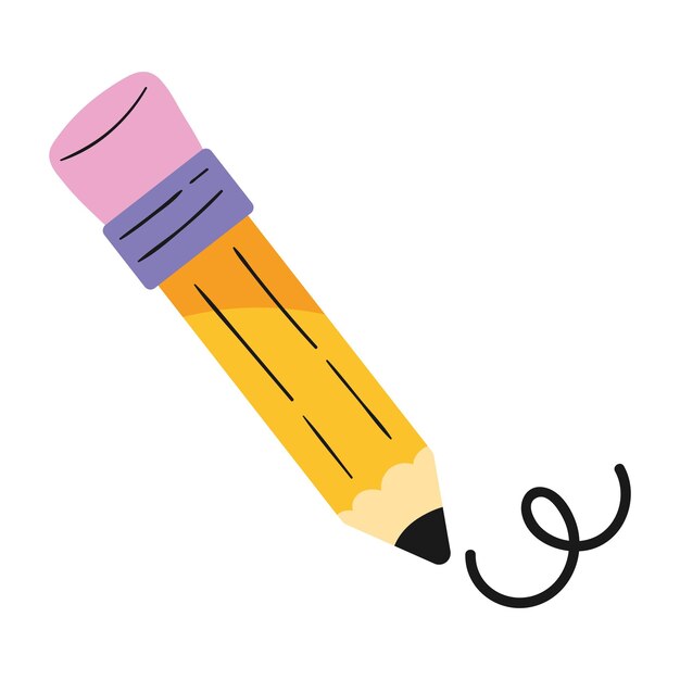 icono de escritura de lápiz