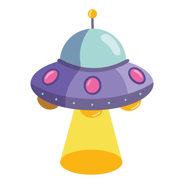 icono de exploración ovni espacial