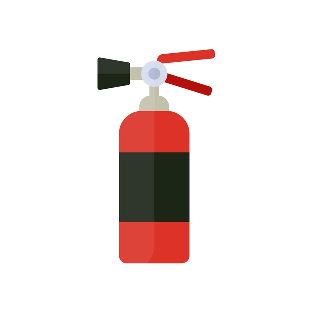 El icono del extintor de incendios