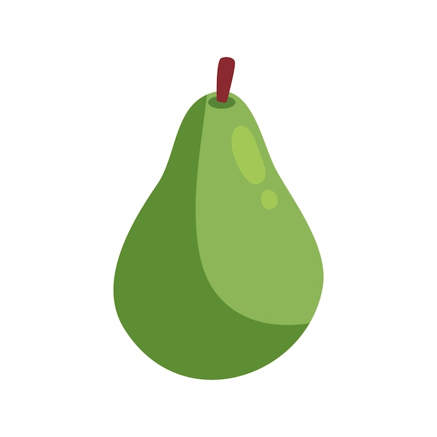 el icono de la fruta fresca de la pera