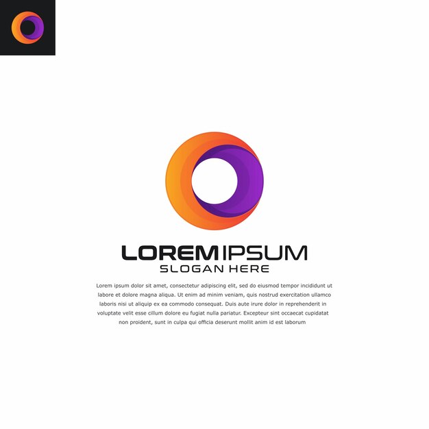 icono del logotipo de butterflay colorfuel