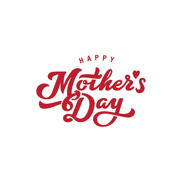 Icono del logotipo del día de la madre.