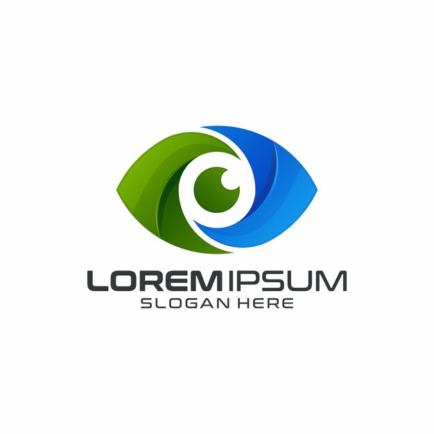 icono del logotipo de eyevision colorfuel
