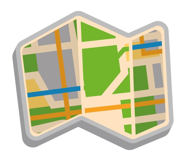 icono del mapa de navegación