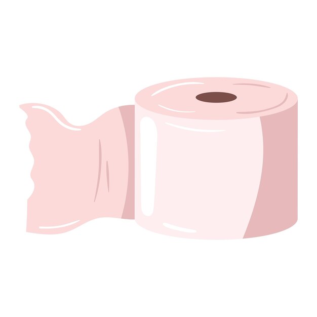 El icono del papel higiénico