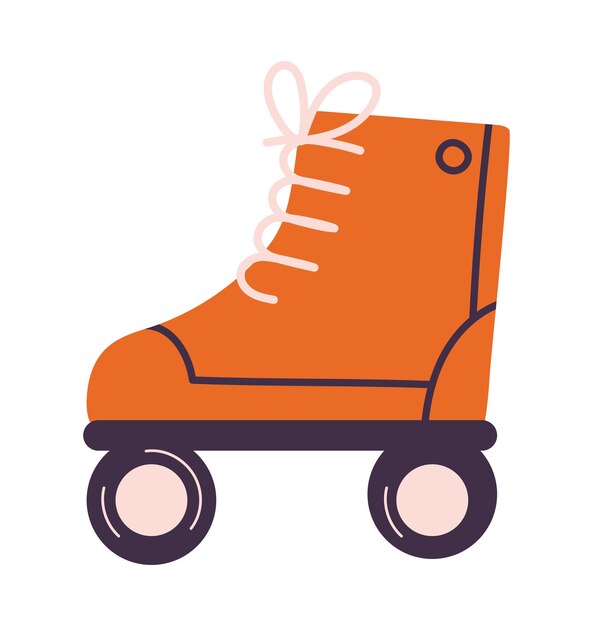 icono de patinaje sobre ruedas fondo blanco