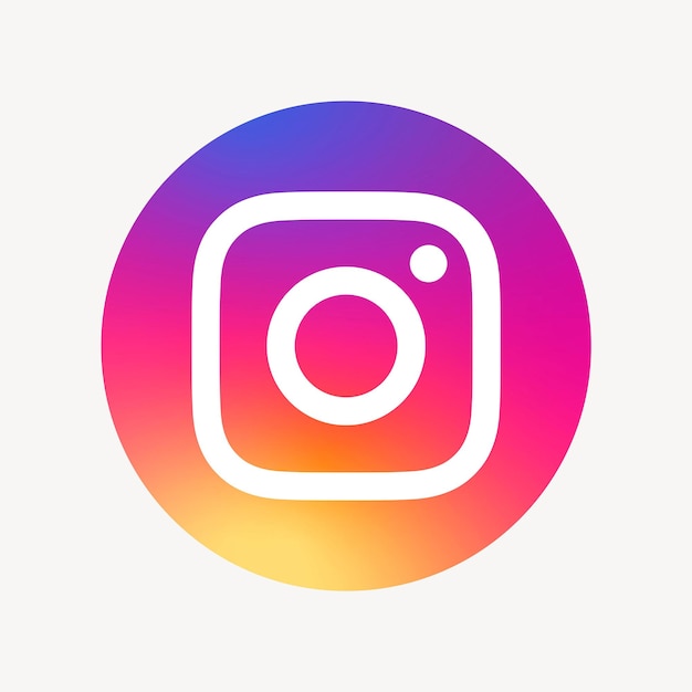 Icono de redes sociales de vector de instagram. 7 de junio de 2021 - bangkok, tailandia