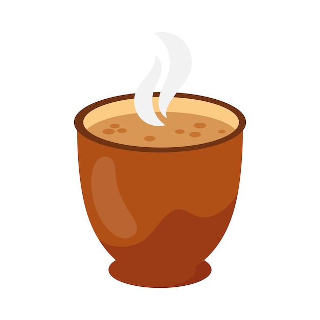 Icono de taza de bebida caliente