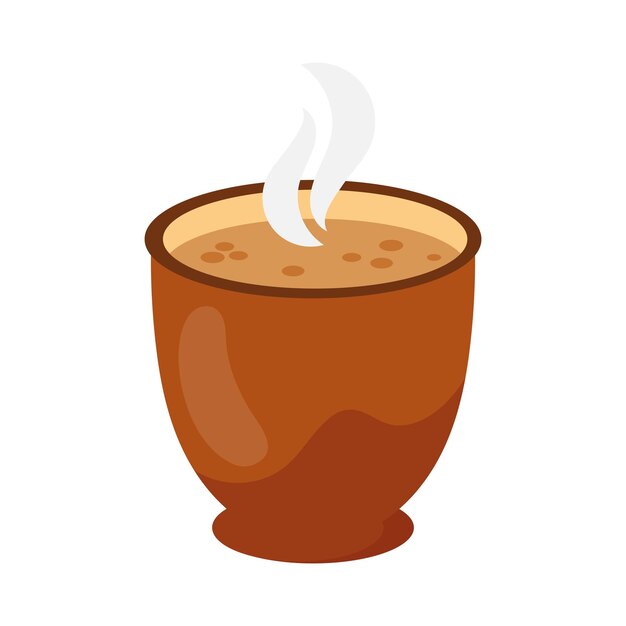 icono de taza de bebida caliente