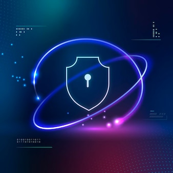 Icono de tecnología de seguridad informática