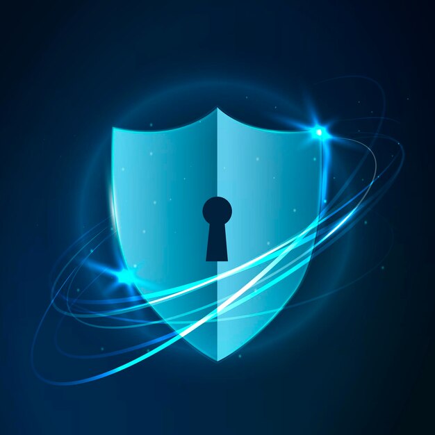 Icono de tecnología de seguridad informática