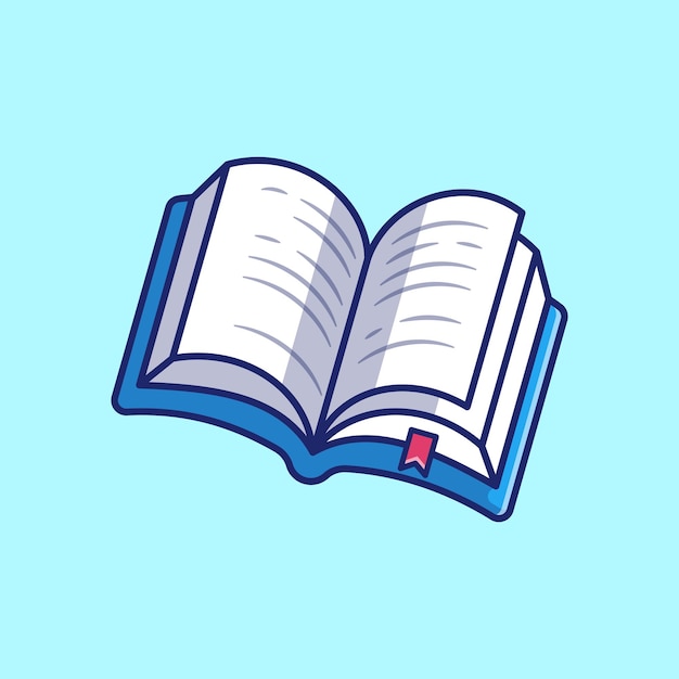 Icono vectorial de dibujos animados flotante Ilustración Educación Icono de objeto Vector plano aislado