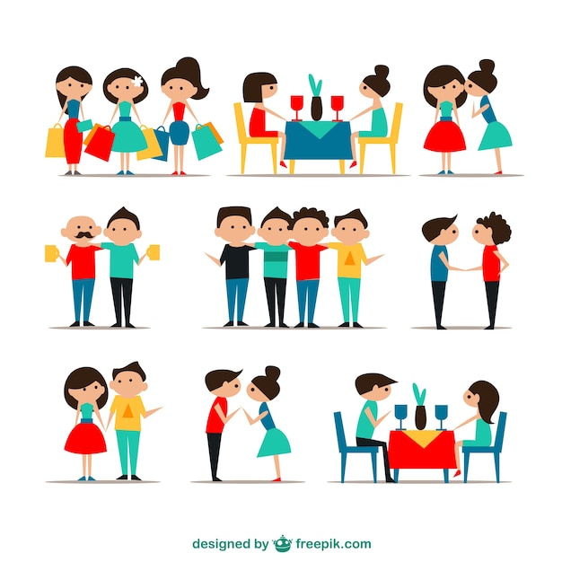 Iconos Amistad