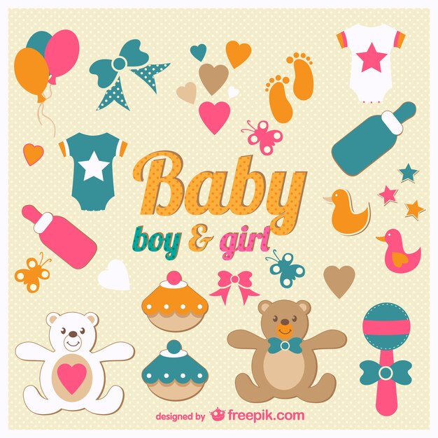 Iconos de bebés