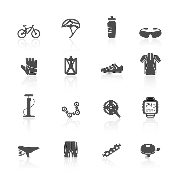 Iconos de bicicleta