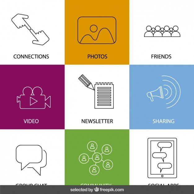 Iconos de la comunicación