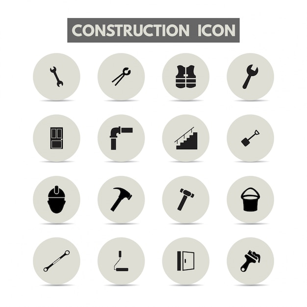 Iconos de construcción