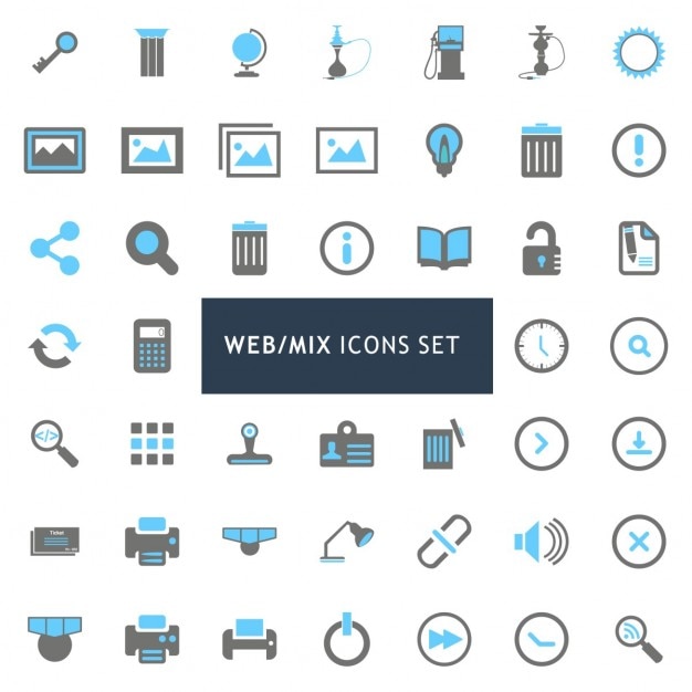 Iconos para espacios web