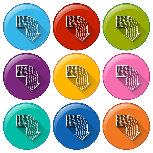 Iconos con flechas