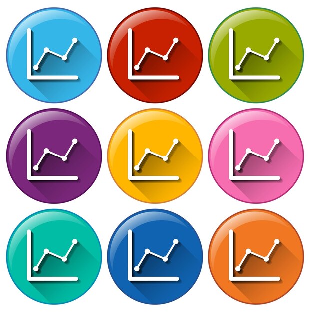 Iconos de gráfico