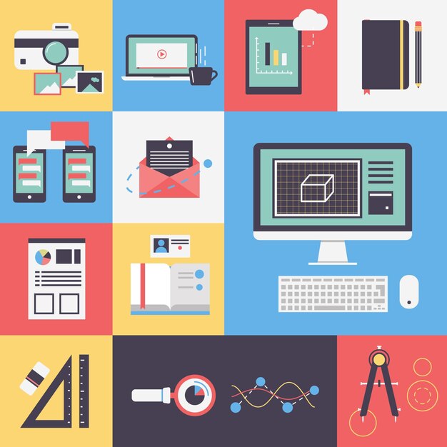 Iconos de oficina