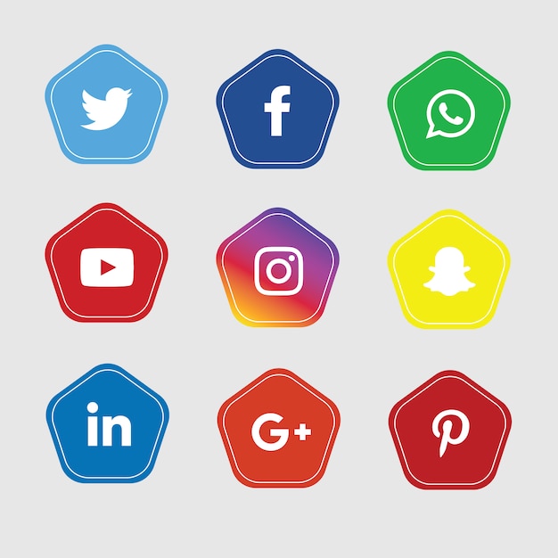 Iconos de redes sociales