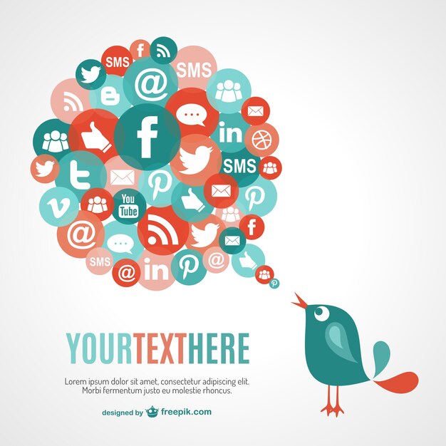 Iconos de redes sociales