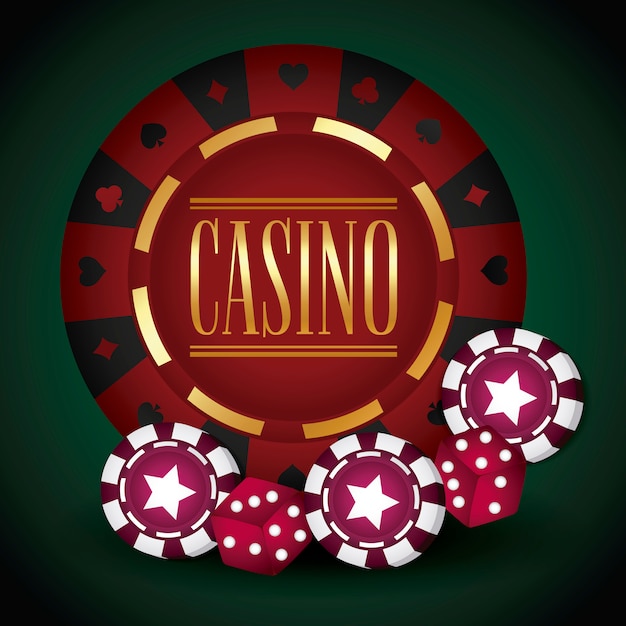 Vector gratuito iconos relacionados con el casino