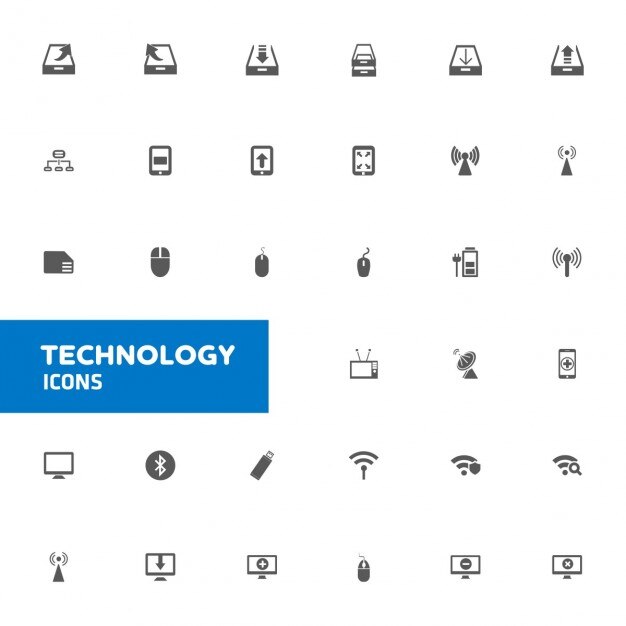 Iconos de tecnología