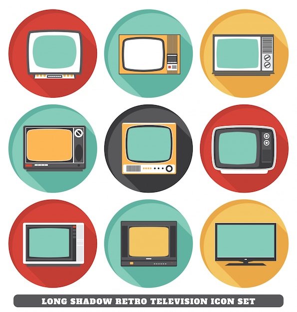 Iconos de televisión retro