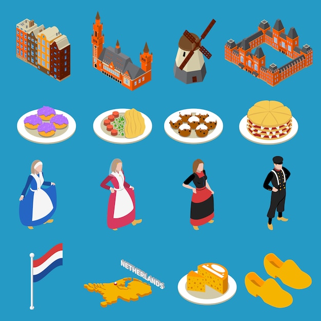 Iconos turísticos de Holanda