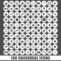 Vector gratuito iconos universales