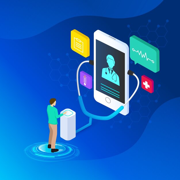 Idea innovadora de un médico en línea