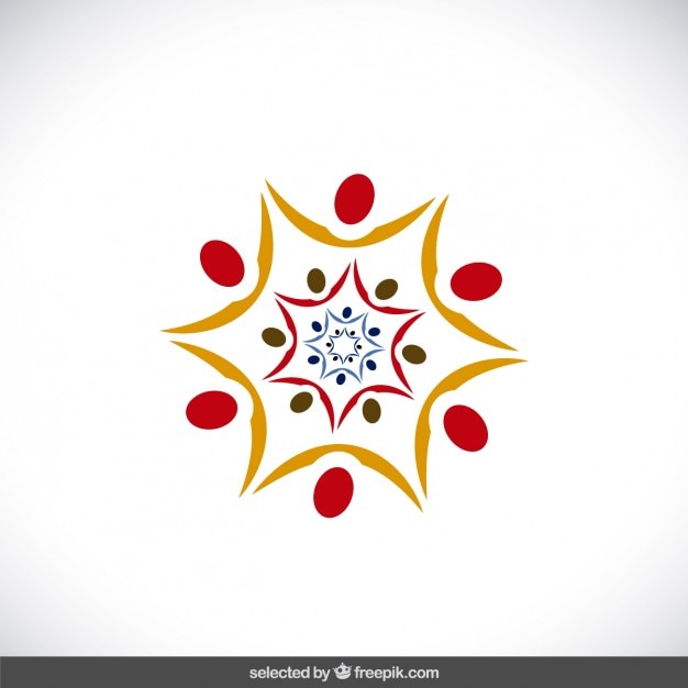 Vector gratuito identidad abstracta