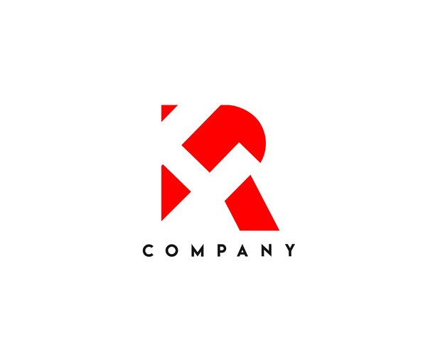 Identidad de marca Logotipo vectorial corporativo Diseño FR
