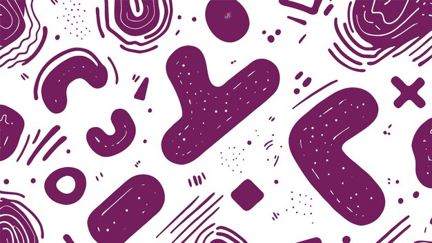 Ilustración abstracta de color púrpura