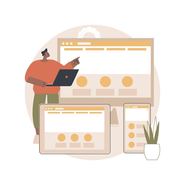 Ilustración abstracta de diseño