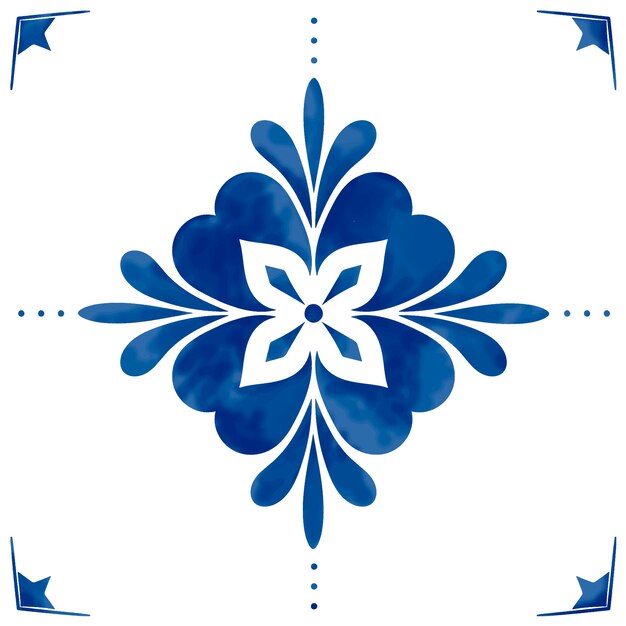 Ilustración de azulejos con textura patrón