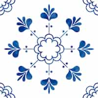 Vector gratuito ilustración de azulejos con textura patrón