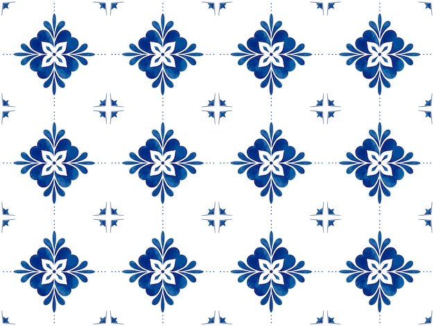 Ilustración de azulejos con textura patrón