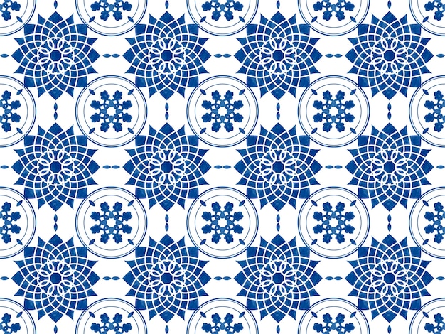 Ilustración de azulejos con textura patrón