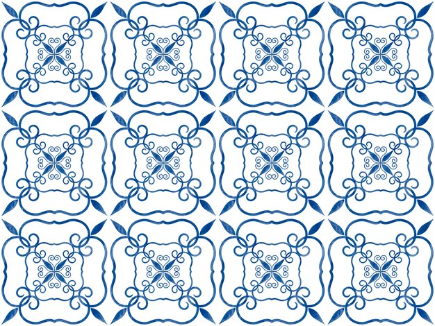 Ilustración de azulejos con textura patrón