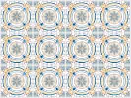 Vector gratuito ilustración de azulejos con textura patrón
