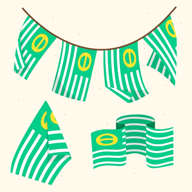Vector gratuito ilustración de bandera de ecología dibujada a mano