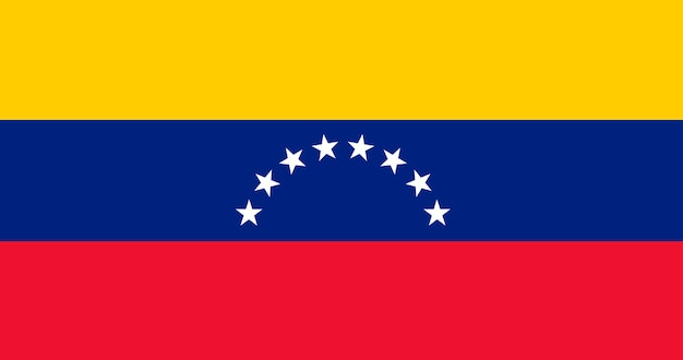 Ilustración bandera de venezuela