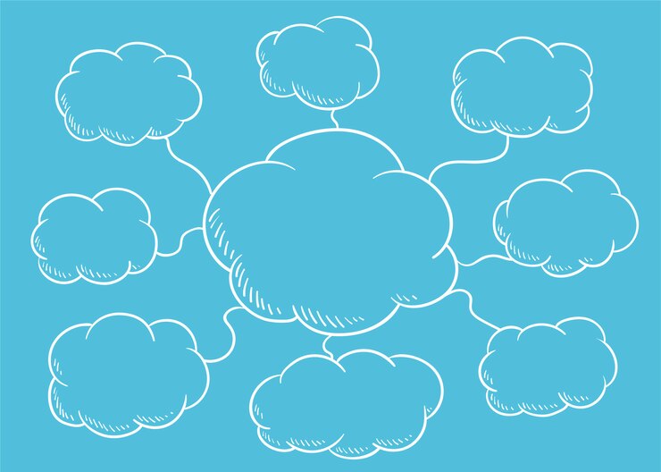 Vector gratuito ilustración de burbujas de discurso en la nube