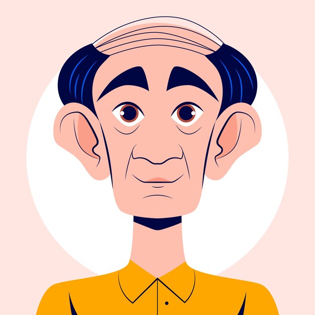 Ilustración de caricatura dibujada a mano