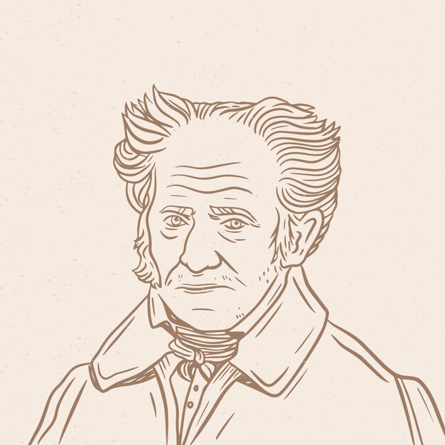 Ilustración de caricatura dibujada a mano