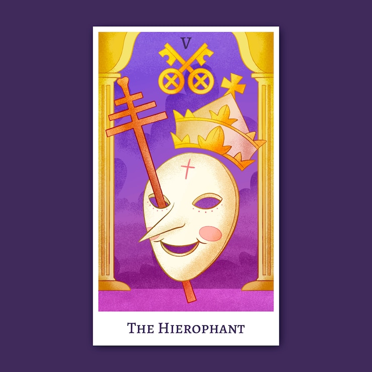 Vector gratuito ilustración de cartas de tarot dibujadas a mano